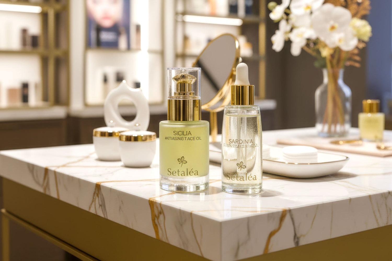 Setalea Face and Hair Oil Organic Italian Skin Care