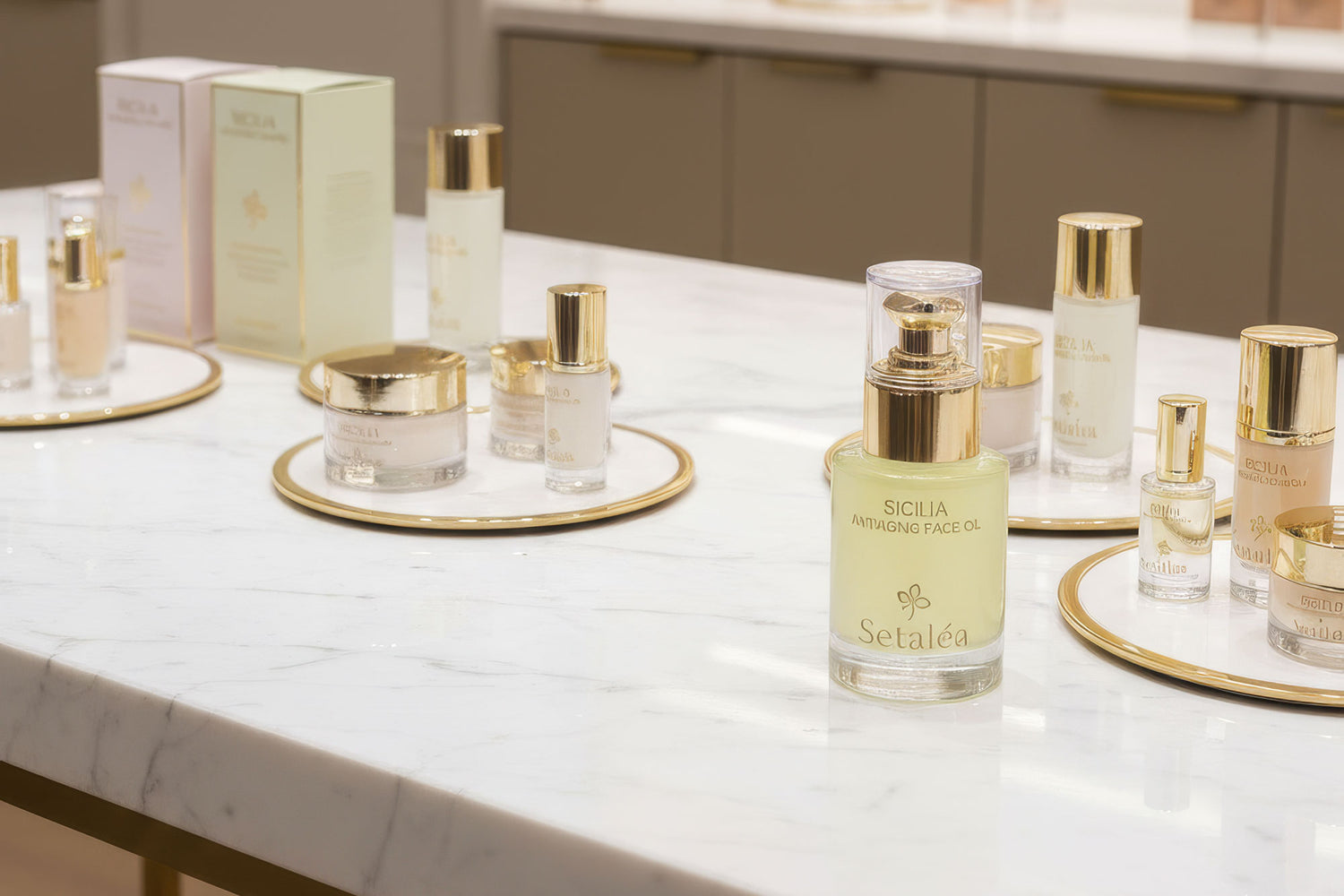 Setalea Sicilia Anti-Aging Face Oil Organic Lemon Saffron Olive Myrtle