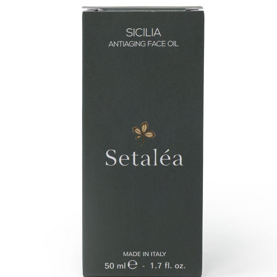 Setalea Sicilia Anti-Aging Face Oil Organic Lemon Saffron Olive Myrtle