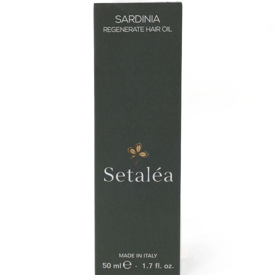 Setalea Sardinia Regenerate Hair Oil Organic Olive Myrtle Rosemary
