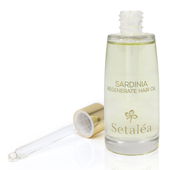 Setalea Sardinia Regenerate Hair Oil Organic Olive Myrtle Rosemary