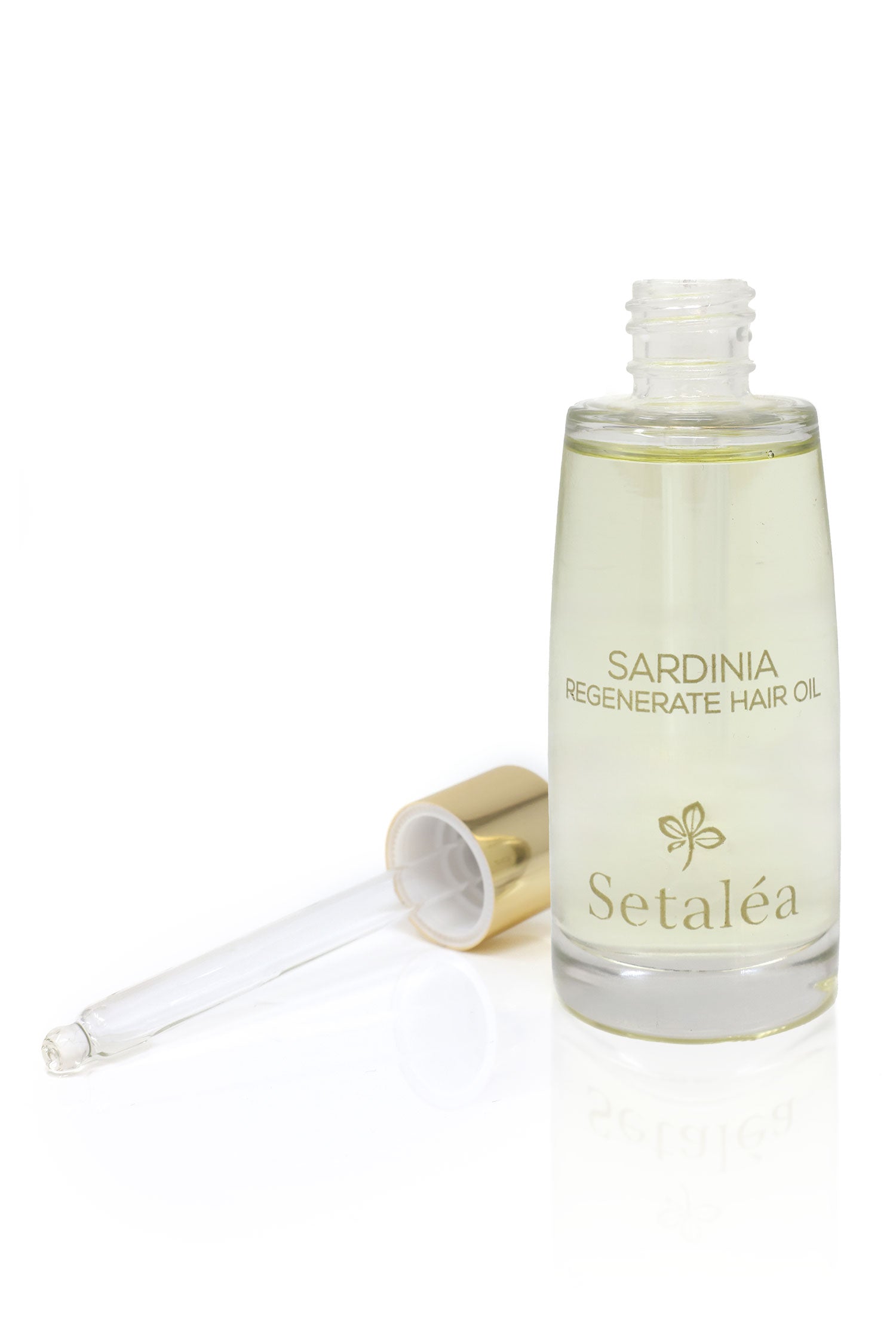 Setalea Sardinia Regenerate Hair Oil Organic Olive Myrtle Rosemary