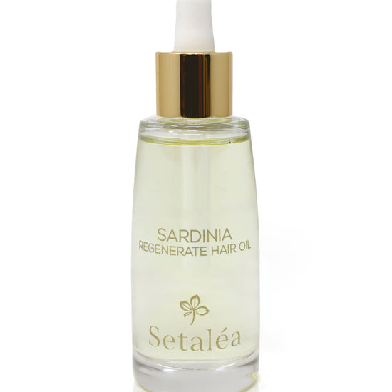Setalea Sardinia Regenerate Hair Oil Organic Olive Myrtle Rosemary