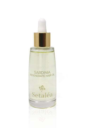 Setalea Sardinia Regenerate Hair Oil Organic Olive Myrtle Rosemary
