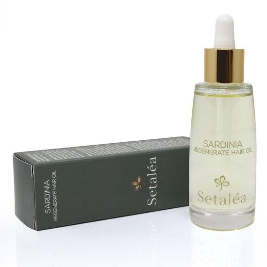 Setalea Sardinia Regenerate Hair Oil Organic Olive Myrtle Rosemary