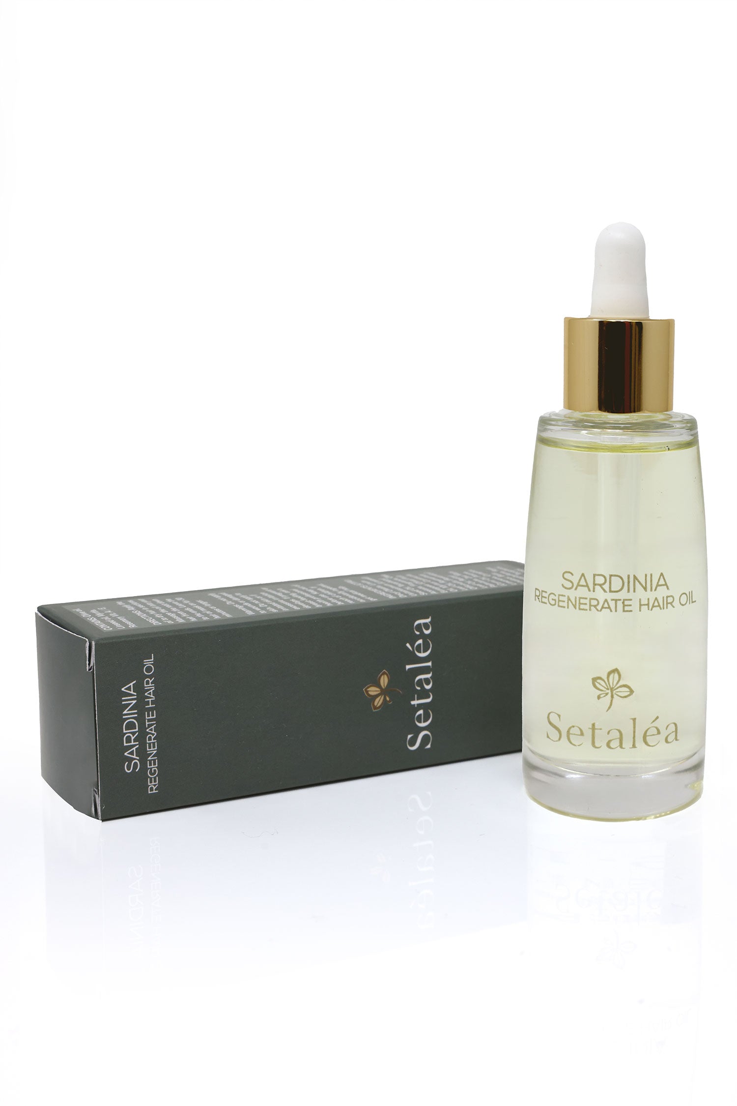 Setalea Sardinia Regenerate Hair Oil Organic Olive Myrtle Rosemary